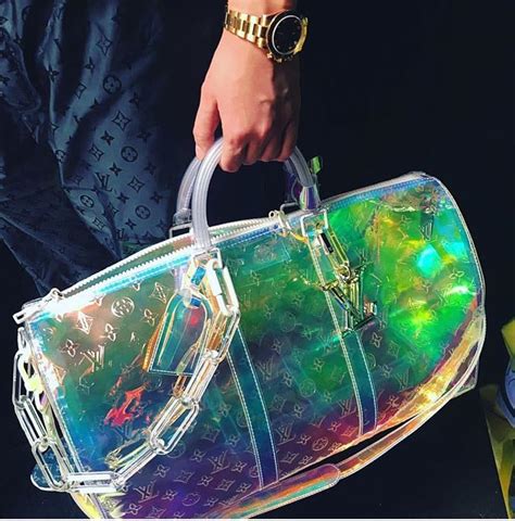 holographic lv bag